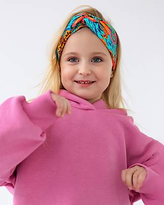 UL&KA Fascia per capelli Twist - Ragazza della giungla - 100% Cotone  Organico unisex (bambini)