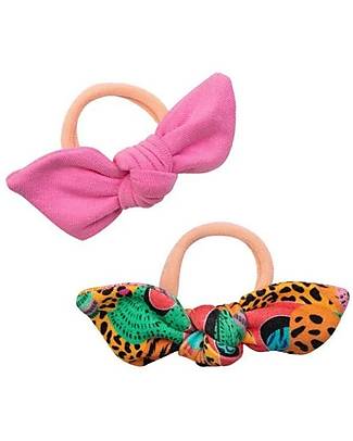 UL&KA Set di Cerchietti - Ragazza della giungla - 100% Cotone Organico Accessori per Capelli