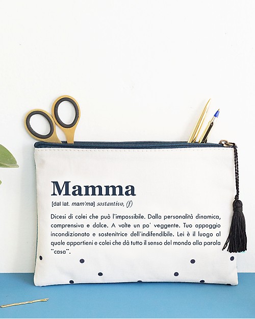 UO* Astuccio "Mamma Definizione" - Idea regalo Astucci per la Scuola