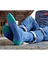 UO* Calzini "Magici per arrivare lontano"- Idea regalo, Blu Calzini