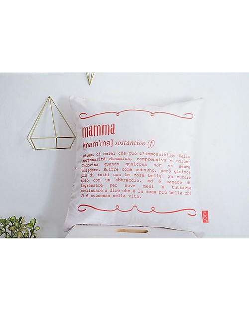 UO* Federa Cuscino Definizione "Mamma" - Bellissima Idea Regalo! Cuscini Arredo