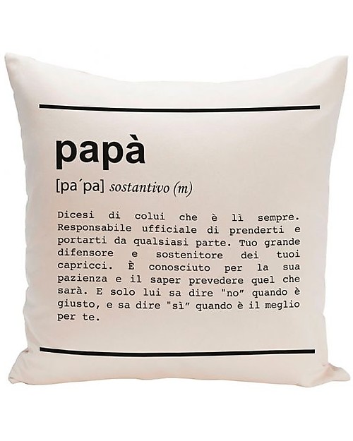 Federa cuscino 30x50 inserto per papà -  Italia
