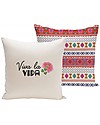 UO* Federa Cuscino "Viva la Vida" e Fantasia sul Retro! Cuscini Arredo