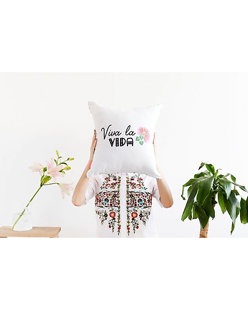 UO* Federa Cuscino "Viva la Vida" e Fantasia sul Retro! Cuscini Arredo