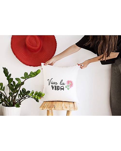 UO* Federa Cuscino "Viva la Vida" e Fantasia sul Retro! Cuscini Arredo