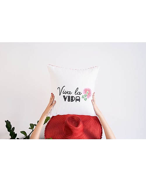 UO* Federa Cuscino "Viva la Vida" e Fantasia sul Retro! Cuscini Arredo