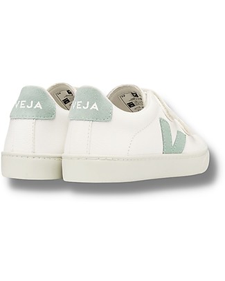 Veja Sneakers Esplar Velcro Chromefree Leather - ExtraWhite Matcha - Stile e Tecnologia con Animo Green Sneakers