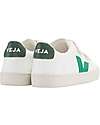 Veja Sneakers Esplar Velcro -White Emeraude Cyprus - Stile Tecnologia e Animo Green Sneakers