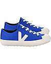 Veja Sneakers Flip - Canvas Paros Pierre - Blu/Bianco - Lacci Elastici Sneakers