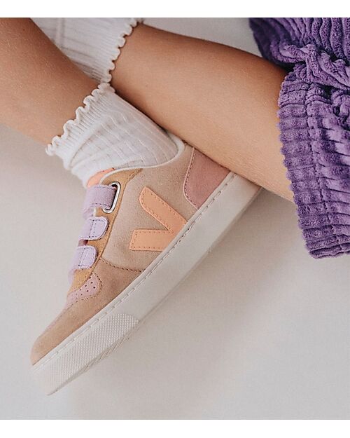 Veja Sneakers V-10 Pelle Scamosciata - Multicolor Sable - Stile e Tecnologia con Animo Green Sneakers