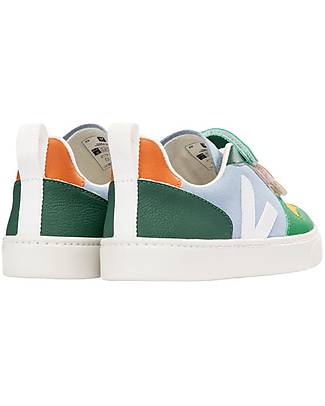 Veja Sneakers V-10 Pelle Scamosciata - Multicolor Steel - Stile e Tecnologia con Animo Green Sneakers