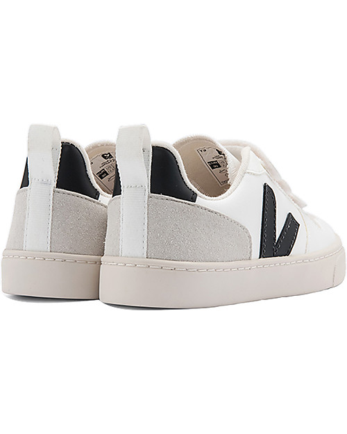 Veja Sneakers V-10 Velcro CWL - White Black - La Sneakers Vegana! Sneakers
