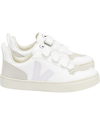 Veja Sneakers V-10 Velcro CWL - White Natural - La Sneakers Vegana! Scarpe_