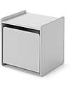 Vipack Comodino Kiddy - Grigio - 40 x 36 x 41 cm - MDF Comodini