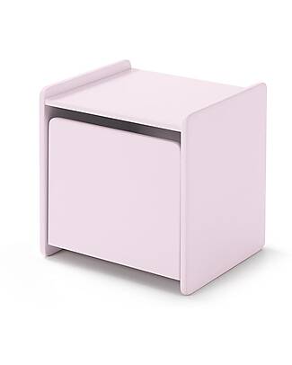 Vipack Comodino Kiddy - Rosa - 40 x 36 x 41 cm - MDF Comodini