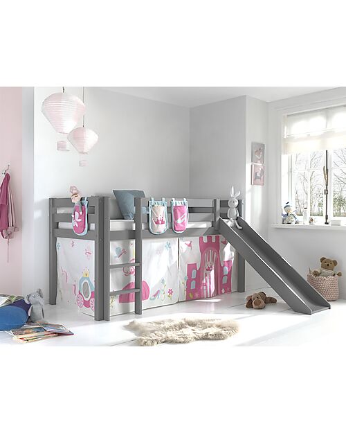 Vipack Set 3 Borsine Portaoggetti - Princess - da Appendere al Letto Letti a Castello