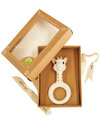 Vulli Massaggiagengive con Anello So’ Pure Sophie La Giraffa - 100% Gomma Naturale (Confezione Regalo!) Sonagli