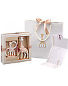 Vulli Set Anello da Dentizione e Sophie La Giraffa - 100% Gomma Naturale (Confezione Regalo) Sonagli
