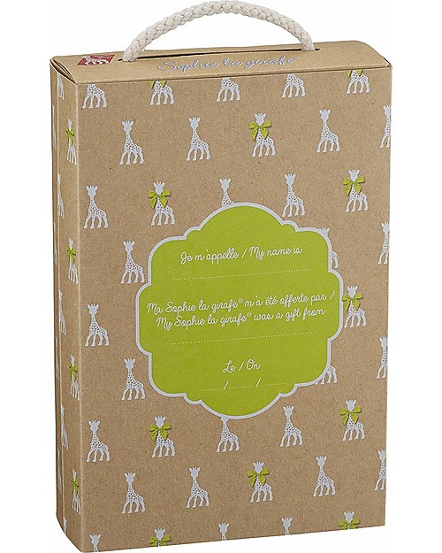 Vulli Sophie La Giraffa - 100% Gomma Naturale (Confezione Regalo) Ciucci