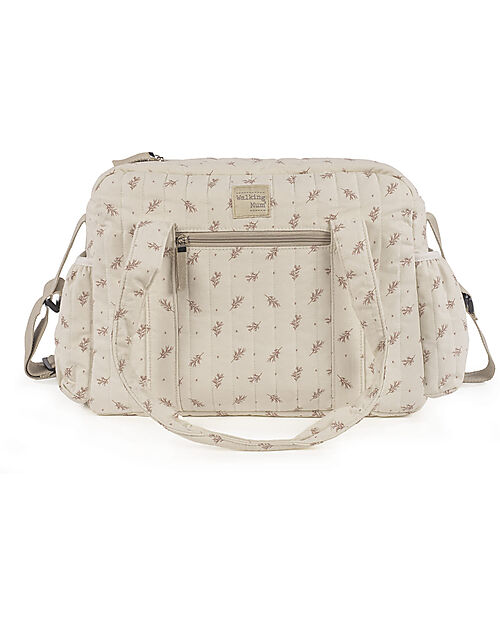 Walking Mum Borsa Fasciatoio per Passeggino - Mimosa - Rosa Borse Cambio