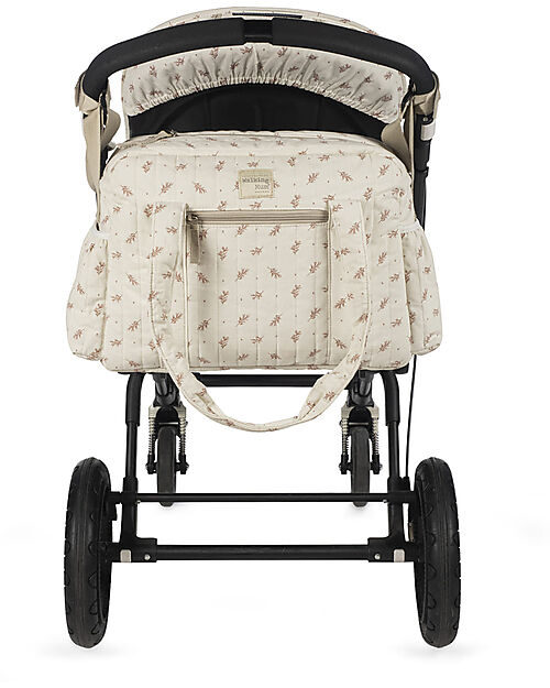 Walking Mum Borsa Fasciatoio per Passeggino - Mimosa - Rosa Borse Cambio