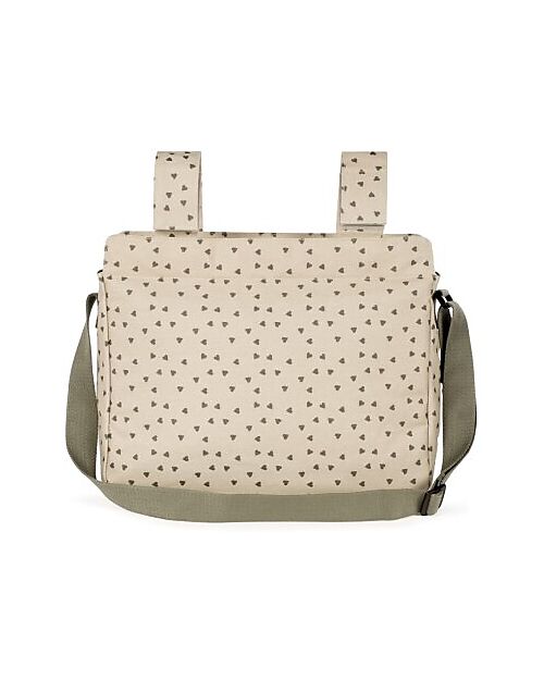 Walking Mum Borsa Fasciatoio per Passeggino - Poppy - Cuori