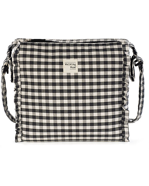 Walking Mum Borsa Fasciatoio per Passeggino - Remy - Nero Borse Cambio