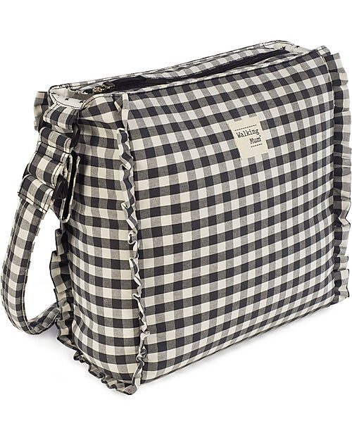 Walking Mum Borsa Fasciatoio per Passeggino - Remy - Nero Borse Cambio