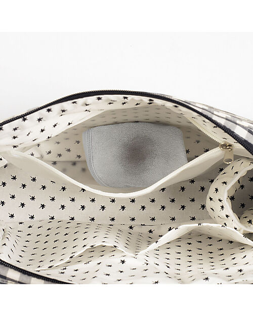 Walking Mum Borsa Fasciatoio per Passeggino - Remy - Nero Borse Cambio