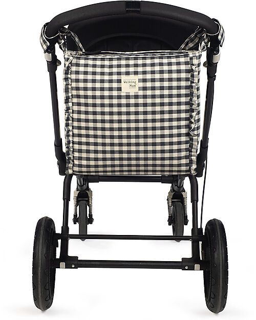 Walking Mum Borsa Fasciatoio per Passeggino - Remy - Nero Borse Cambio