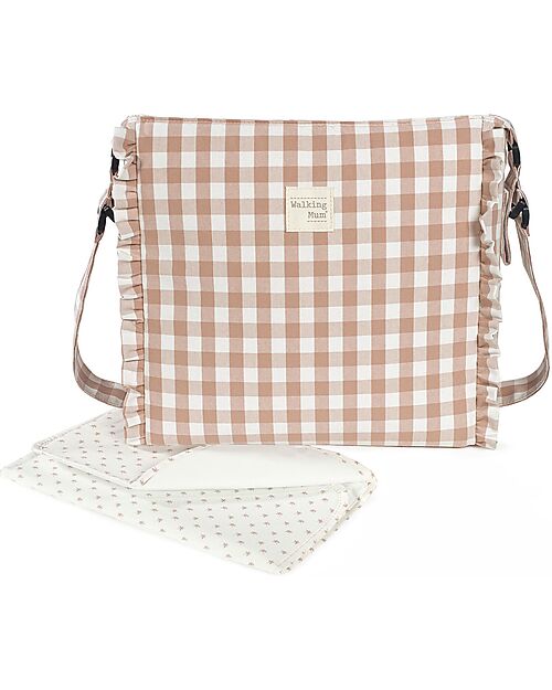 Walking Mum Borsa Fasciatoio per Passeggino - Remy - Rosa Borse Cambio