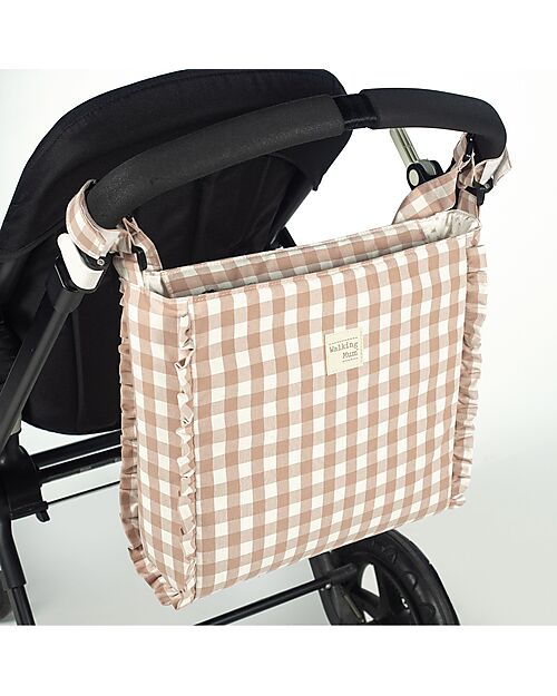 Walking Mum Borsa Fasciatoio per Passeggino - Remy - Rosa Borse Cambio