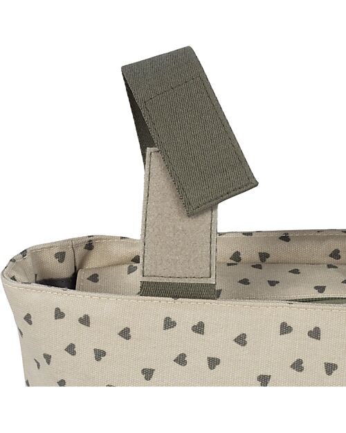 Walking Mum Borsa Organizer per Passeggino - Poppy - Cuori Muschio Borse e Organizer
