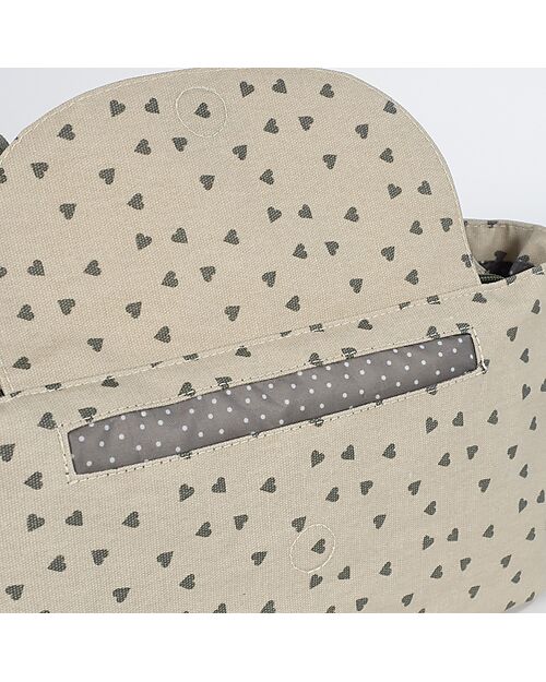 Walking Mum Borsa Organizer per Passeggino - Poppy - Cuori Muschio Borse e Organizer