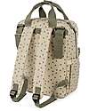 Walking Mum Borsa/Zaino Porta Pannolini - Poppy - Cuori Muschio Zaini Fasciatoio
