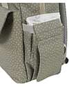 Walking Mum Borsa/Zaino Porta Pannolini - Poppy - Pois Muschio Zaini Fasciatoio