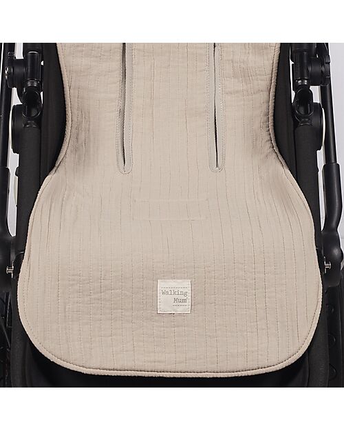 Walking Mum Materassino Eco Mum - Apricot - 100% Cotone Riciclato Materassini e Riduttori