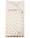 Walking Mum Sacco Nanna/Coperta Mimosa - Verde - 100% Cotone Bio Sacchi Nanna