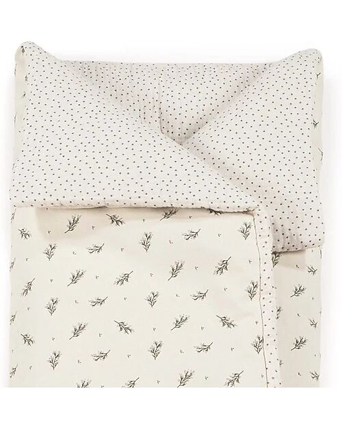 Walking Mum Sacco Nanna/Coperta Mimosa - Verde - 100% Cotone Bio Sacchi Nanna