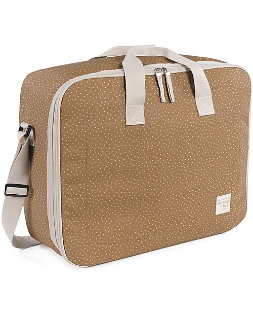 Walking Mum Valigia per Neonati Poppy Pois Cannella unisex