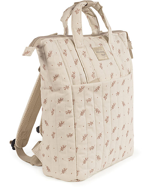 Walking Mum Zaino Mimosa - Rosa - 100% Cotone Bio Zaini Fasciatoio