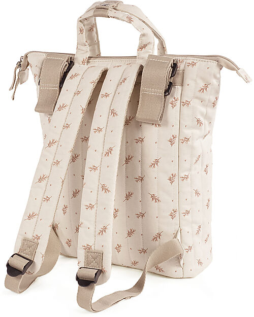 Walking Mum Zaino Mimosa - Rosa - 100% Cotone Bio Zaini Fasciatoio