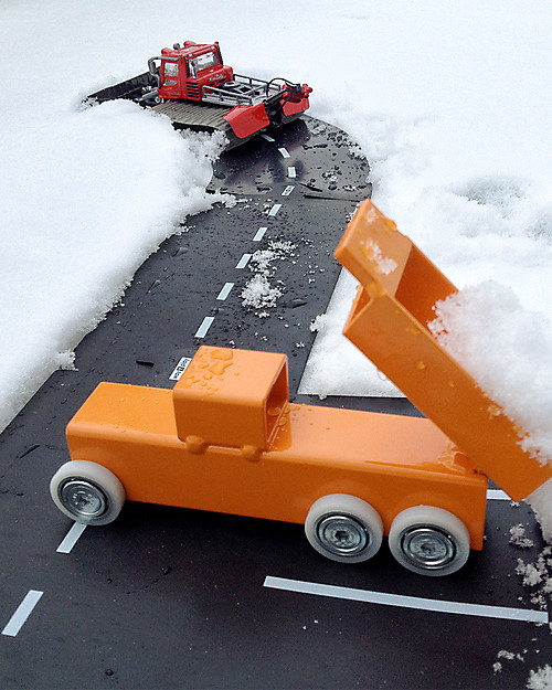 Waytoplay Pista Flessibile per Macchinine Waytoplay, 12 pezzi - Si adatta a tutte le superfici! Macchine e Trenini  in Legno