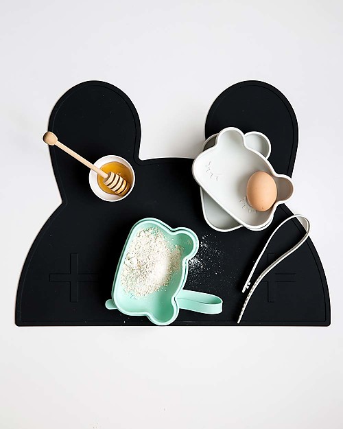 We Might Be Tiny Contenitore Orso Verde Menta Snackie 2 in 1 Porta Pranzo e Piatto -  Senza BPA! Contenitori Termici