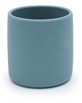 We Might Be Tiny Tazza Ergonomica in Silicone 220 ml, Blu Carta di Zucchero - Senza BPA! Tazze