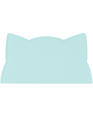 We Might Be Tiny Tovaglietta Placie Antiscivolo Gatto, Verde Menta - Senza BPA! Set Pappa