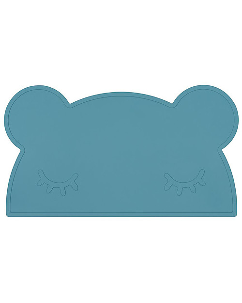 We Might Be Tiny Tovaglietta Placie Antiscivolo Orso, Blu Carta di Zucchero - Senza BPA! Set Pappa