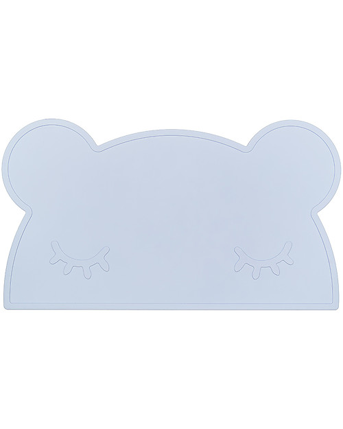We Might Be Tiny Tovaglietta Placie Antiscivolo Orso, Celeste - Senza BPA! Set Pappa