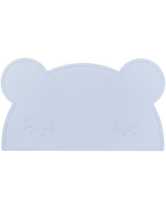 We Might Be Tiny Tovaglietta Placie Antiscivolo Orso, Celeste - Senza BPA! Set Pappa