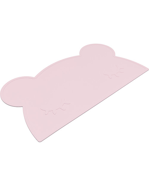 We Might Be Tiny Tovaglietta Placie Antiscivolo Orso, Rosa - Senza BPA! Set Pappa